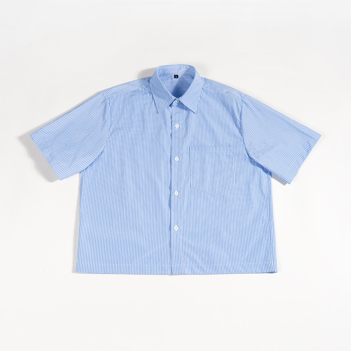 Men's Spring & Autumn Pure Cotton Short-Sleeve Casual Shirt