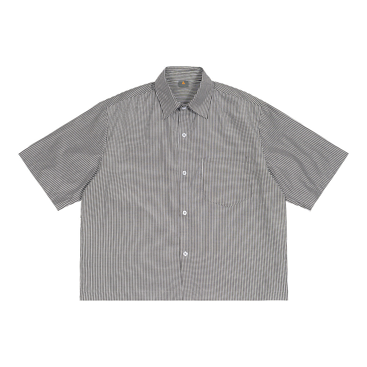 Men's Spring & Autumn Pure Cotton Short-Sleeve Casual Shirt